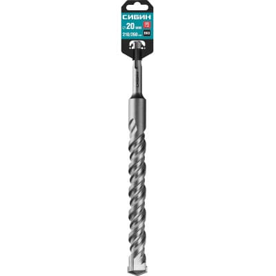 СИБИН Бур SDS-plus 20 х 260 мм 29312-260-20