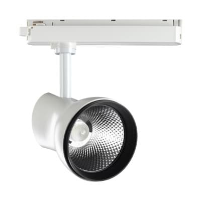 Однофазный трековый светильник IP20 LED 4000K 20W 220-240V PIRUM 358436 PORT NT20 080 белый