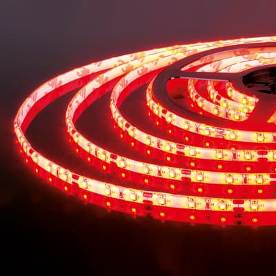 Cветодиодная лента Elektrostandard красный2835 12V 60Led 4,8W IP65