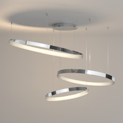 Подвесной светильник Eurosvet Posh 90175/3 хром
