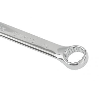 Ключ комбинированный, 15 мм, CrV, полированный хром Matrix 15159