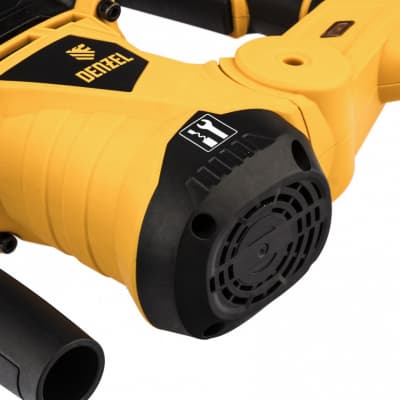 Перфоратор электрический RHV-1250-30, SDS-plus, 1250 Вт, 5 Дж, 3 плюс 1 режим Denzel 26612