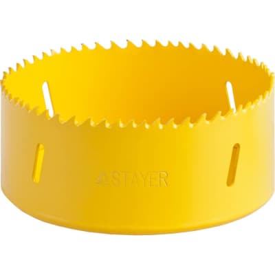 Кольцевая биметаллическая универсальная STAYER 102 мм, 29547-102