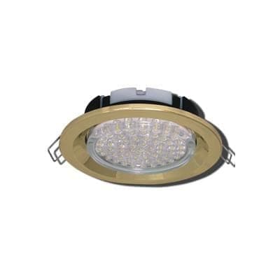 Встраиваемый светильник Ecola GX53 FT3225 золото FG5305ECB