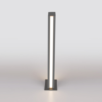 Наземный светильник Elektrostandard Flat 1538 TECHNO LED серый