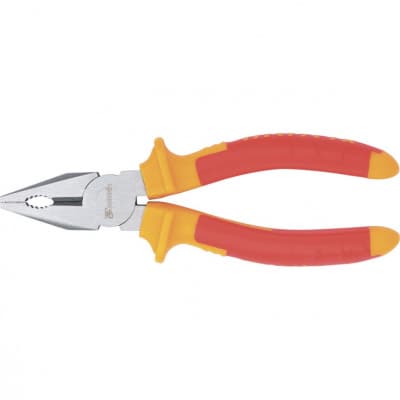Плоскогубцы комбинированные Insulated, 200 мм, двухкомпонентные рукоятки Matrix Professional 16905