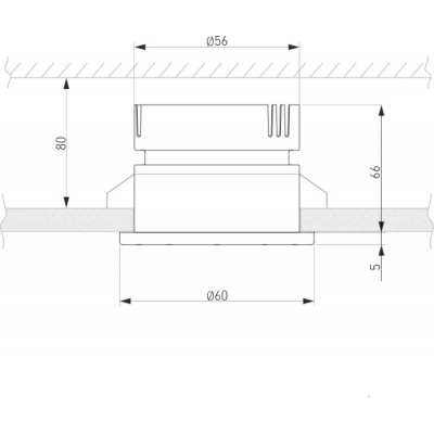 Точечный светильник Elektrostandard Nuta 25026/LED