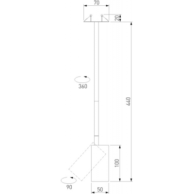 Точечный светильник Elektrostandard Drop 50242 LED