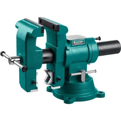 Слесарные тиски KRAFTOOL 3D-STEEL 150 мм 32704-150