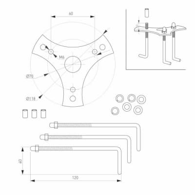 Наземный светильник Arlight STEM 029986