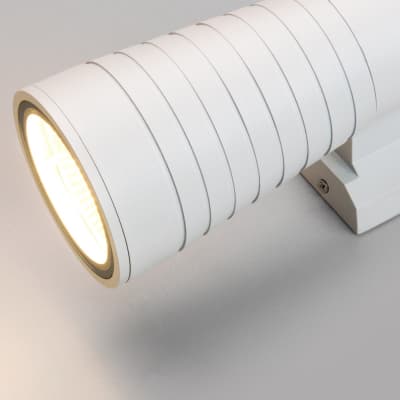 Уличный настенный светильник Elektrostandard Tube 1503 TECHNO LED белый