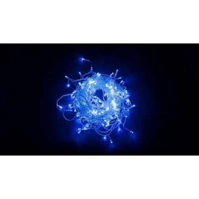 Гирлянда дождь FERON CL18, 160LED, (синий) 32325