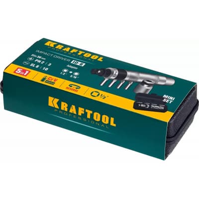 ID-6 отвертка ударно-поворотная 6 предм., KRAFTOOL 25555