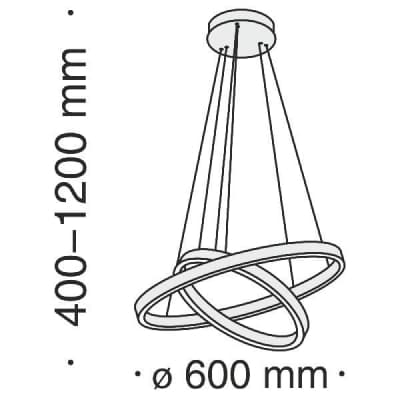 Подвесной светильник Rim MOD058PL-L55B4K Maytoni