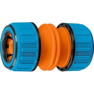 GRINDA PROLine TM-U, 1/2" - 3/4", универсальная, муфта ремонтная, для шланга, из ударопрочного пластика с TPR 8-426447