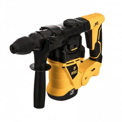 Перфоратор электрический RHV-1250-30, SDS-plus, 1250 Вт, 5 Дж, 3 плюс 1 режим Denzel 26612