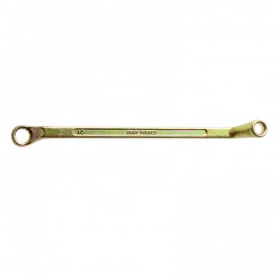 Ключ накидной, 8 х 10 мм, желтый цинк Сибртех 14614