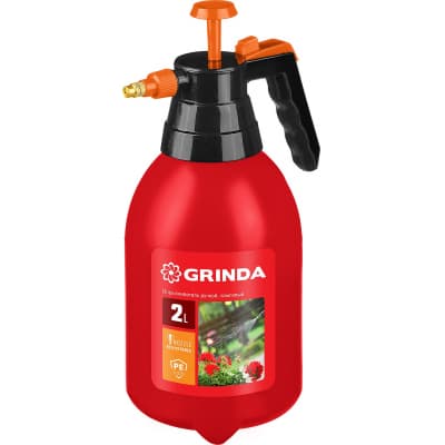 GRINDA PS-2 опрыскиватель 2 л, ручной, помповый, колба из полиэтилена 425053