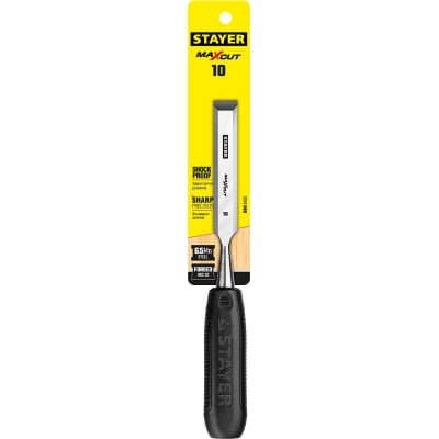 STAYER Max-Cut стамеска с пластиковой рукояткой, 10 мм 1820-10_z01