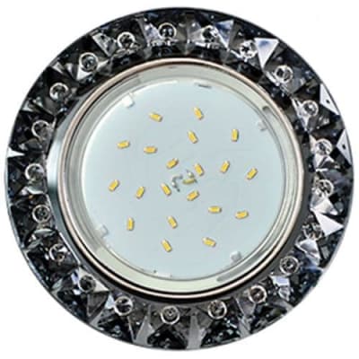 Встраиваемый светильник Ecola H4 5361 GX53 Чёрный FQ53RGECB