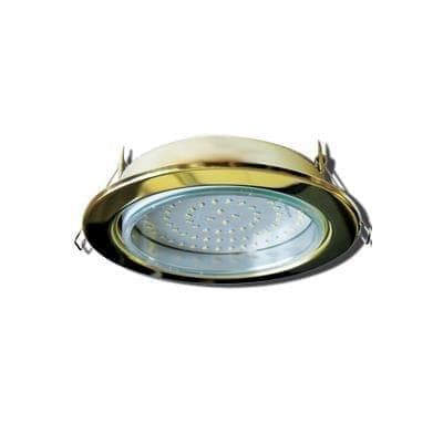 Встраиваемый светильник Ecola GX70 H5 золото FG70H5ECB