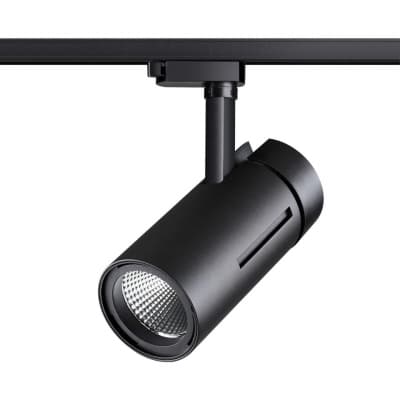 Однофазный трековый светильник IP20 LED 4000K 30W 175-245V DEP 358593 PORT NT21 000 черный   NOVOTECH DEP 358593