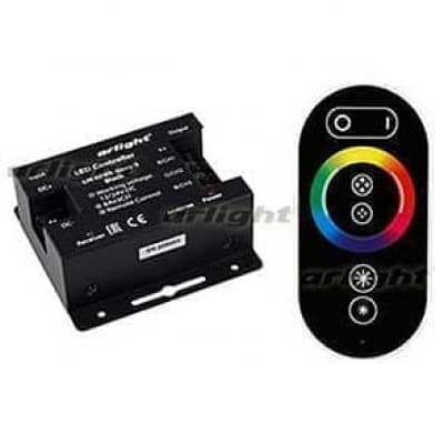 Контроллер Arlight с пультом ДУ LN-RF6B-Sens Black (12-24V, 3x8A) 023375