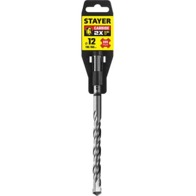STAYER Бур SDS-plus 12 x 160  мм, Professional 2930-160-12_z02
