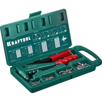 KRAFTOOL X-3 заклепочник в кейсе, литой корпус 31170-H6_z01
