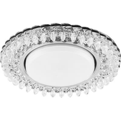 Светильник потолочный встраиваемый (ФВО) FERON CD4027, под лампу с LED подсветкой 20LED*2835 SMD 4000K 29541