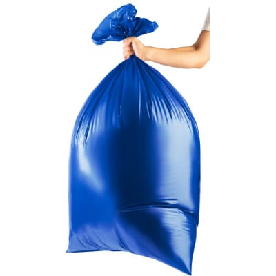 Строительные мусорные мешки ЗУБР 240л, 10шт, особопрочные, из первичного материала, синие, ПРОФИ 39159-240