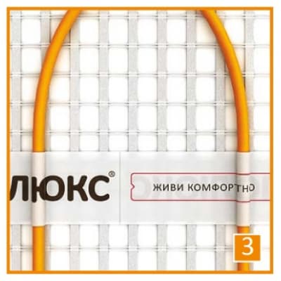 Нагревательный мат для теплого пола Теплолюкс TROPIX МНН 560 Вт - 3,5 кв.м.