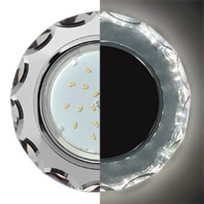 Встраиваемый светильник Ecola H4 LD5313 GX53 Зеркальный SM53RCECH