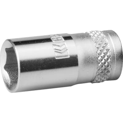 Торцовая головка KRAFTOOL 1/4", 8 мм, Cr-V сталь, хромированная 27815-08_z01