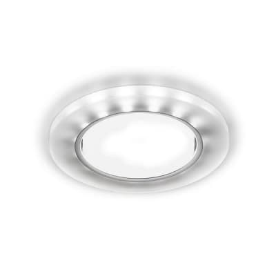 Точечный светильник Gx53+led G214 CH/WH Ambrella