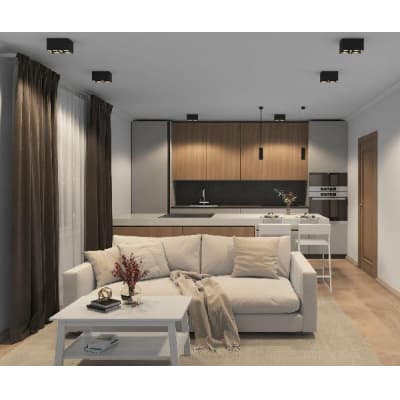 Точечный светильник DK3030 DK3035-BK Denkirs