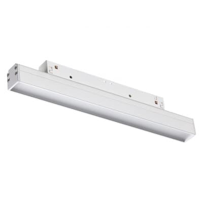 Трековый светильник для низков. шинопровода IP20 LED 4000K 12W 48V FLUM 358409 SHINO NT20 027 белый