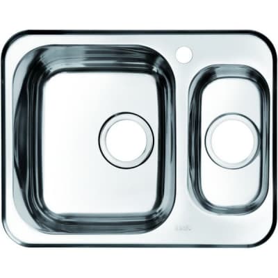 Мойка IDDIS Strit S нерж. сталь полир. 1 1/2 чаша слева 605*480 (STR60PXi77)