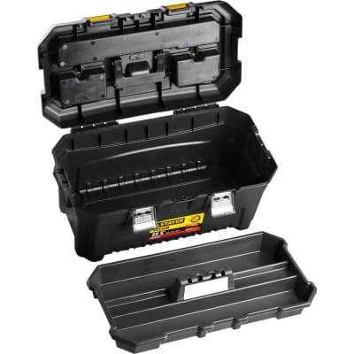 Ящик для инструментов TITAN-22 STAYER 553 x 320 x 310 мм (22"), пластиковый 38016-22