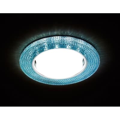 Светильник встраиваемый Ambrella Gx53+led G290 BL