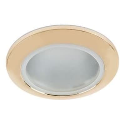 Встраиваемый светильник Ecola MR16 DL80 GU5.3 IP65 золото FG1680EFY