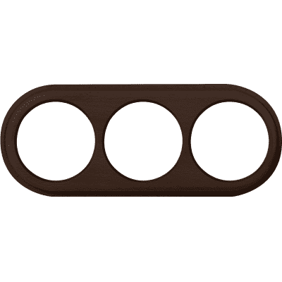 Рамка на 3 Werkel Legend WL15-frame-03 поста венге 4690389100956