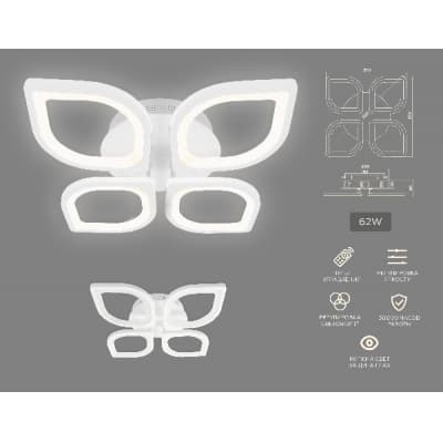 Потолочная люстра Ambrella Acrylica FA4488