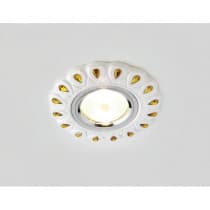 Точечный светильник Дизайн С Узором И Орнаментом Гипс D5540 W/YL Ambrella