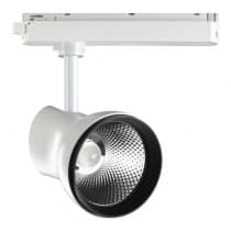 Однофазный трековый светильник IP20 LED 4000K 30W 220-240V PIRUM 358438 PORT NT20 080 белый
