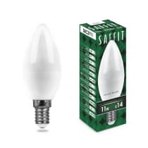 Лампа светодиодная SAFFIT SBC3711, C37 (свеча), 11W 230V E14 2700К 55131