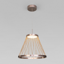 Подвесной светильник Eurosvet Cesta 40016/1 LED коричневый