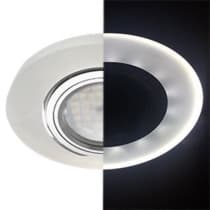 Встраиваемый светильник Ecola MR16 LD1650 GU5.3 Белый SL1650EFF