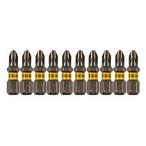Бита PH2х25, сталь S2, шестигранный профиль, 10 шт. Е 6,3 Denzel 11652