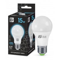 Лампа светодиодная LED-A60-black 15Вт 230В Е27 4000К 1350Лм ASD 4690612034393